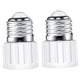 thumbnail image 3 of Adaptador de casquillo E26, casquillo de bombilla con rosca, universal, resistente al calor, fácil de instalar, adaptador de lámpara, convertidor de blanco, 3 of 9