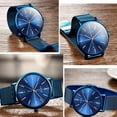 thumbnail image 3 of LIGE Womens Luxury Watch, Blue Face, Stainless Steel Mesh Band, 3 Bar, 3 of 9