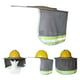 thumbnail image 4 of 2x Sombrero Duro Parasol Protector Para El Cuello Protector Para El Sol Gris, 4 of 8