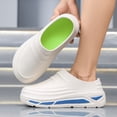 thumbnail image 2 of Dakaela Work Shoes for Men Non Slip Clogs Kitchen Chef Garden Sandals Comfortable Nursing Water Proof Summer Beach Shoes Size 8, 2 of 6