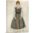 thumbnail image 1 of ARTCANVAS Portrait of the Artists Wife 1915 Canvas Art Print by Egon Schiele - Size: 18" x 12" (0.75" Deep), 1 of 9