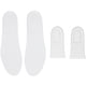 thumbnail image 1 of PU 2 capas Plantilla para aumento de altura Cojín Elevador de altura Soporte para el talón del zapato 3?4.5cmL (250-280), 1 of 8