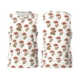 thumbnail image 2 of Gaeub Mushroom Men's Mesh Basketball Jersey, Quick-Drying Sleeveless Top S-4XL, Loose Muscle Tank Top -Medium, 2 of 9