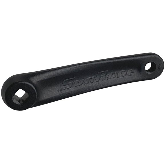 SunRace Left Hand Crank in Black - Diamond- -