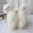 White, variant on Cute Bear Ears Winter Warm Earmuffs for Women Girls Kids Plush Thick Soft Ear Muffs Protect Ears Foldable Warmer Cover Earflaps