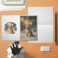 thumbnail image 4 of Old English Sheepdog Happy New Year 2026 with Fireworks on New Year's Eve 5x7in Folded Greeting Card Dog Lover Single Note Card with Envelope - 12022, 4 of 5