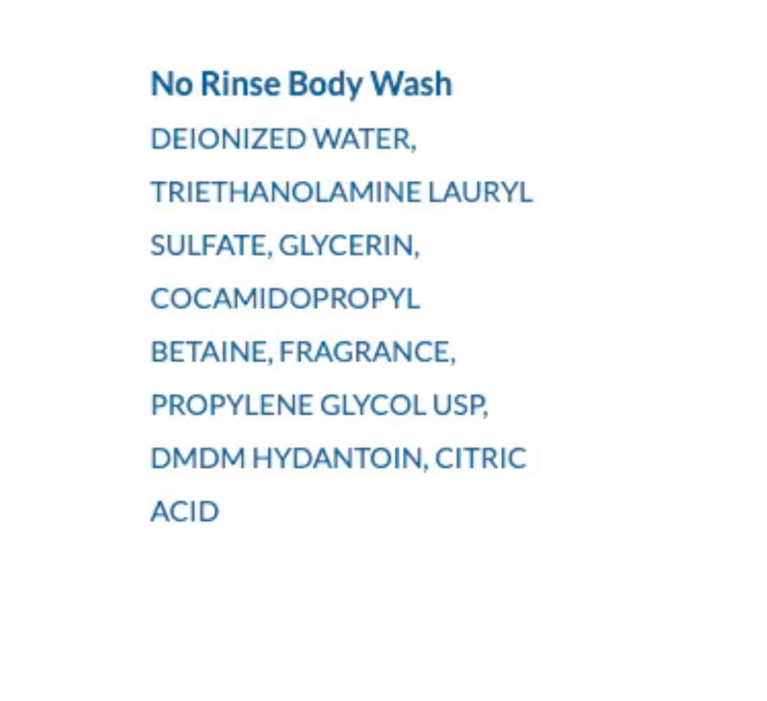 Cleanlife Products No-rinse Body Bath, Concentrated Formula, 1 gallon-1 Each