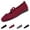 33# Deep Red, variant on Women's Mary Jane Flats - Knit Ballet Shoes with Wide Toe Box & Round Toe, Comfortable Slip-On Dressy Casual Office Flats for Women,Navy,41