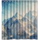 thumbnail image 1 of ABPHQTO Cortina de ducha Snow Mountain Cortina de ducha impermeable 160x180 cm, 1 of 2