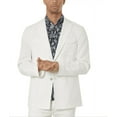 thumbnail image 2 of Tallia Mens Slim-Fit Textured Sport Coat White 38R, 2 of 6