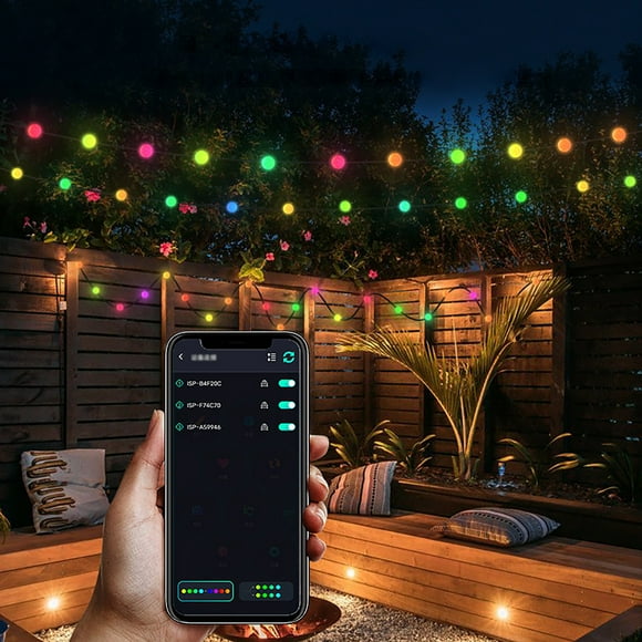 Cameland Mart Led Strip Lights, Smart Leather Line Light Bar, 15 Million Colors with App Control and Music Sync Led Lights for Bedroom, Kitchen, Tv, Party