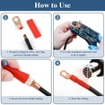 thumbnail image 2 of Kit Surtido de 130 Terminales de Cable de Cobre, Calibre AWG 2, 4, 6, 8, 10 y 12, para Aplicaciones Marinas y Automotrices., 2 of 5