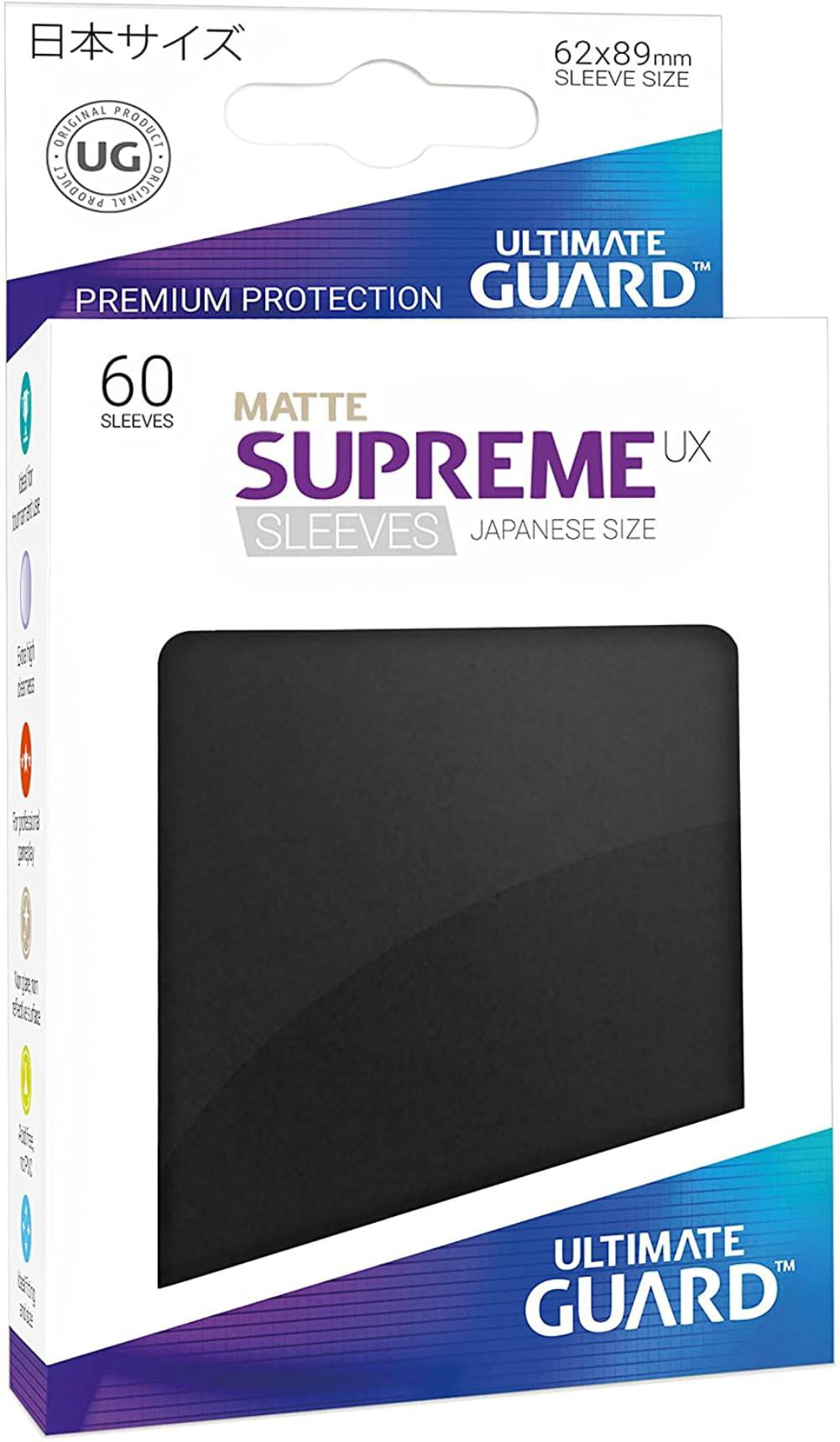 Ultimate Guard SUPREME UX High Quality Card Sleeves BLACK 