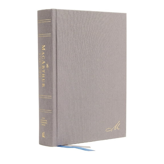 Nasb, MacArthur Study Bible, 2nd Edition, Hardcover, Gray, Comfort Print: Unleashing God's Truth One Verse at a Time, (Hardcover)