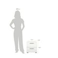 thumbnail image 6 of Tvilum Loft 2 Drawer Bedroom Nightstand for Adults, White, 6 of 17