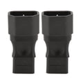 thumbnail image 1 of IEC320 C14 To IEC320 C9 Power Adapter, Flame Retardant PVC Shell Power Plug Adapter Wearable Male To Female Plug and Play  for PDU Server, 1 of 8