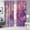 Purple-1, variant on Dashan Grey White Marble Blackout Window Curtains for Living Room,Thermal Insulated Curtains,52x96 Inch,Set of 2
