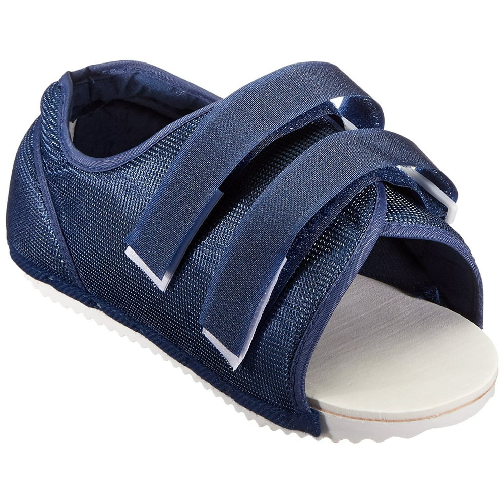 ProCare Post-Op Shoe Large Blue Female Size 8 - 10 Foam / Nylon ...