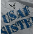 thumbnail image 5 of US Air Force USAF Sister Proud Sis Youth T Shirt Tee Girls Infant Toddler Brisco Brands 6M, 5 of 6