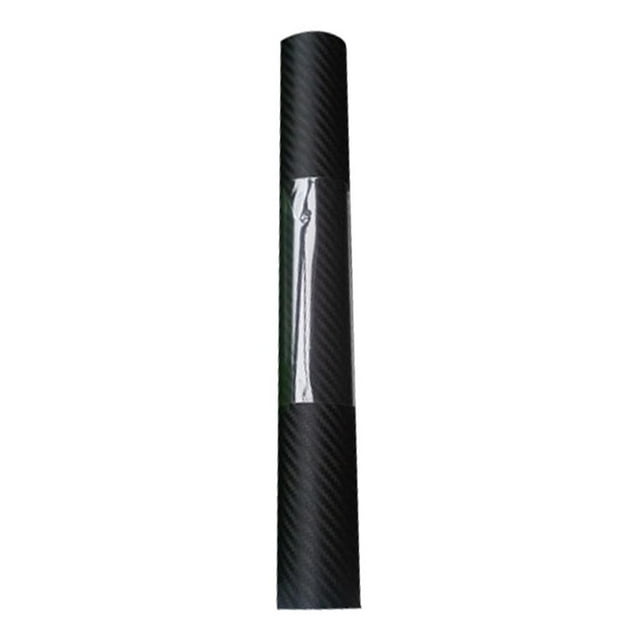 de Color de Fibra de Carbono de 3D Calcomanía para Interior / Exterior de Coche negro 3cm