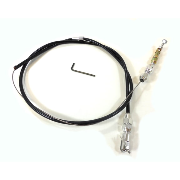RACING POWER COMPANY 36IN THROTTLE CABLE BLAC K HOUSING R2335