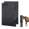 thumbnail image 2 of 2 Pcs Horse Cattle Scratchers, Horse Scratching Post,Super Soft Massage Brush Kit for Equine ,Scratc, 2 of 5