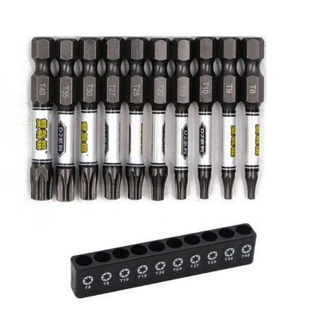 

RANMEI 1/4 Screwdriver Bit Set Magnetic Impact the Cross hexagonal Torx With Bit holder