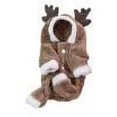 thumbnail image 1 of Christmas Decor Cat Sweater Cartoon Lightweight Pet Supplies (Coffee L), 1 of 9