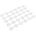 thumbnail image 3 of HOT! 30 Pieces Cookie Stencils Cake Templates Coffee Reusable Painting Stencil Embossing Moulds, 3 of 4
