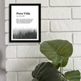 thumbnail image 5 of Designs ByLITA Pura Vida Dictionary Definition Forest Design, 5 x 7 Black Wall Print (Framed) | Inspirational Modern Art Decoration, 5 of 7