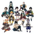 thumbnail image 2 of Figura de acción de Anime Demon Slayer, sentada comiendo arroz, todo estilo, Tanjirou Nezuko Kyoujurou Tengen Tokitou Muichirou, regalos de juguete, 2 of 5