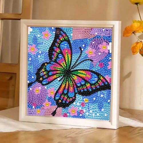 6 Pack Diamond Painting for Kids,Animals Diamond Art Kits for Kids Arts and Crafts for Kids Ages 8-12 Kids' Mosaic Kits DIY Paint by Number Diamond Dots for Home Wall Decor 6 X 6Inch