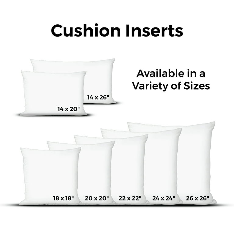 Westex 601426 14 x 26 in. Feather Filled Cushion Insert, White
