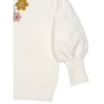 thumbnail image 4 of Modern Moments By Gerber Toddler Girl Sweater with Embroidery, Sizes 12 Months - 5T, 4 of 6
