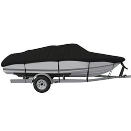 labwork Waterproof 20-22Ft 210D Heavy Duty Trailerable Grey Boat Cover  Replacement for V-Hull Fishing Boat V-Hull Tri-Hull Runabout Bass Boat  Fish&Ski Pro-Style Bass Boat 