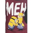 thumbnail image 2 of Despicable Me - Push Me Juniors Raglan - Medium, 2 of 4