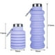 thumbnail image 3 of Collapsible Water Bottle Reuseable BPA Free Silicone Foldable Water Bottles, 3 of 4