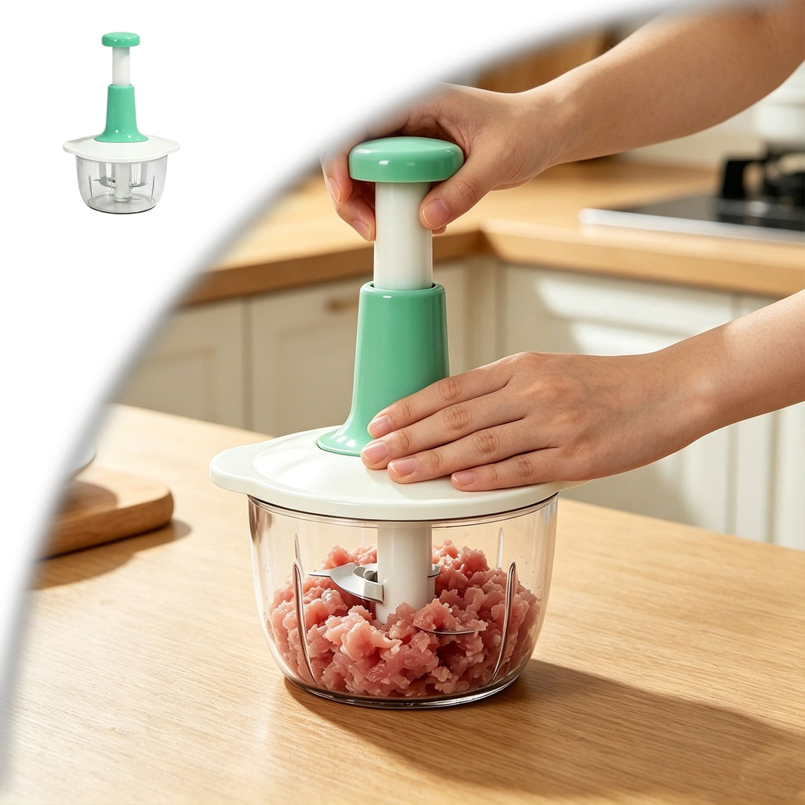 Fullstar Vegetable Chopper - Multitasking Food Chopper with Glass