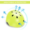 thumbnail image 2 of GLUAAE Kids Bike Helmet, Toddler Helmet for Ages 8-14 Boys Girls with Sports Protective Gear Set Knee Elbow Wrist Pads for Skateboard Cycling Scooter Rollerblading, 2 of 9