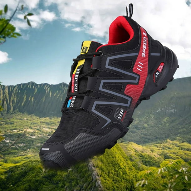 Calzado de camping para hombre, zapatos de seguridad de trabajo de goma resistentes al desgaste, accesorios para exteriores FLhrweasw Nuevo