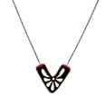 thumbnail image 1 of Collar V con cadena Alonso Luis Atala Estrella, 1 of 2