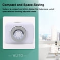 thumbnail image 2 of TFixol Mechanical Timer Outlet with 15/30 Minute Intervals, White US Plug, Energy-Saving Appliance Control for Lights, Fans, and Device Charging, 2 of 6