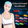 thumbnail image 3 of TRUBKH Boho Headbands for Women Sweatbands for Women Workout Headbands for Women Sweat Headband Men Hair Bands for Women's Hair Sweat Bands Headbands Men Womens Headbands Sky Blue One Size, 3 of 3