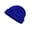 Blue, variant on Unisex Thickened Ribbed Knit Beanie Windproof Winter Hat for Men & Women, Thermal Outdoor Cold Weather Classic Skull Cap