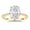 Oval Yellow Gold, variant on 2CT CZ Oval Cut Engagement Rings for Women,Women’s 925 Sterling Silver Solitaire Wedding Bands Engagement Promise Rings for Her with 18K Yellow Gold Plated Size 9