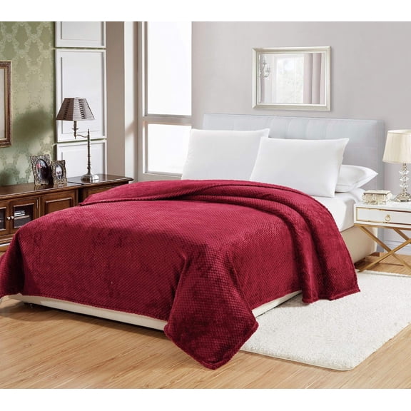 Faith, Hope, Love Home Décor Home Essentials Popcorn Textured Microplush Blanket