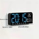 thumbnail image 2 of TIMESS large-screen LED alarm clock can display weekly temperature and humidity, and can be set to a certain time. It is suitable for placing on the b, 2 of 4