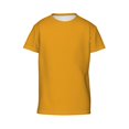 thumbnail image 4 of Wukai Goldenrod Youth Unisex Short Sleeve T-Shirt for Boys, Girls, Teens, and Kids-X-Large, 4 of 7