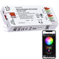 thumbnail image 1 of WeGoIOT ESP32 WLED LED Strip Controller Mic UART USB Type-C Download Music Sound Dynamic Mode DIY WiFi APP Control for SM 16703P WS2811 WS2, 1 of 8