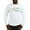 White, variant on - Live Green Vote Blue Long Sleeve T Shirt - Unisex Cotton Long Sleeve T-Shirt
